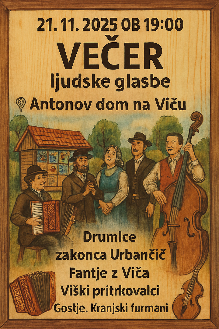 Večer ljudske glasbe